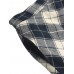 Women Plaid A  Line Vintage High Waist Skirts With Pocket